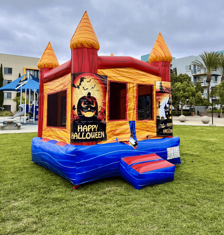 Halloween Space Saver Bounce House - 11' x 11'