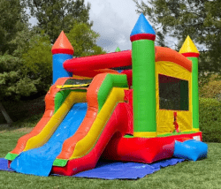 Castle Bounce House with Slide - Dry