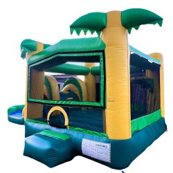 IMG 8055 1729901541 Tropical Aloha Athletic (5 IN 1) Bounce House - Dry Only