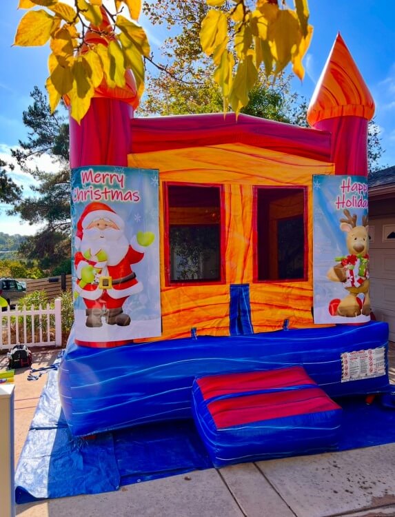 Bounce House Ideas for Christmas Celebrations