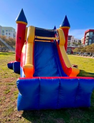 IMG 9497 1734895966 Multi Color Bounce House Combo - Dry Slide