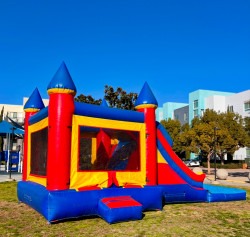 IMG 9499 1734897028 Multi Color Bounce House Combo - Water Slide