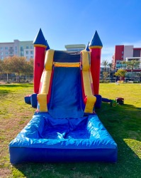 IMG 9501 1734897028 Multi Color Bounce House Combo - Water Slide