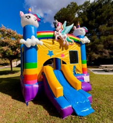 IMG 9513 1734900020 Unicorn Bounce House with Slide - Dry