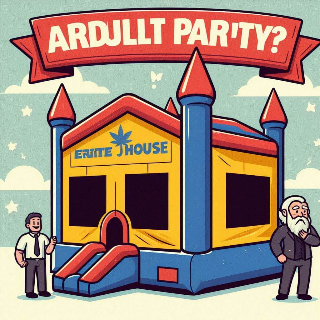 Rent a Bounce House for an Adult Party