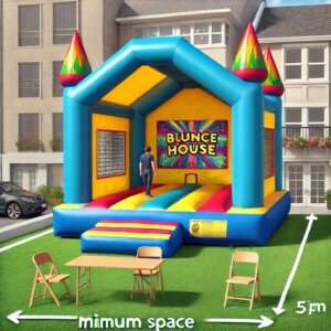 Minimum Space Required for Setting Up a Bounce House