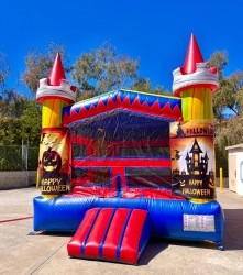 Halloween Knights Castle Bounce House 13 x 13